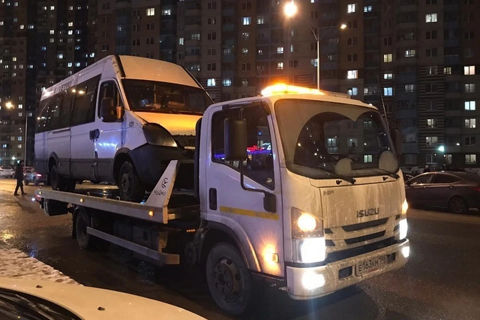В Кудрово поймали ночной нелегальный транспортный интернационал / Фото: Администрация Ленобласти