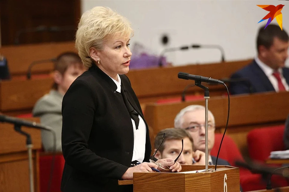Министр труда Ирина Костевич