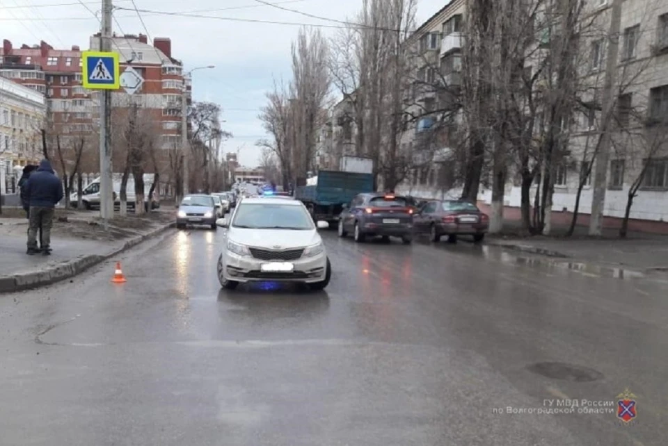 ДТП в Ворошиловском районе Волгограда.