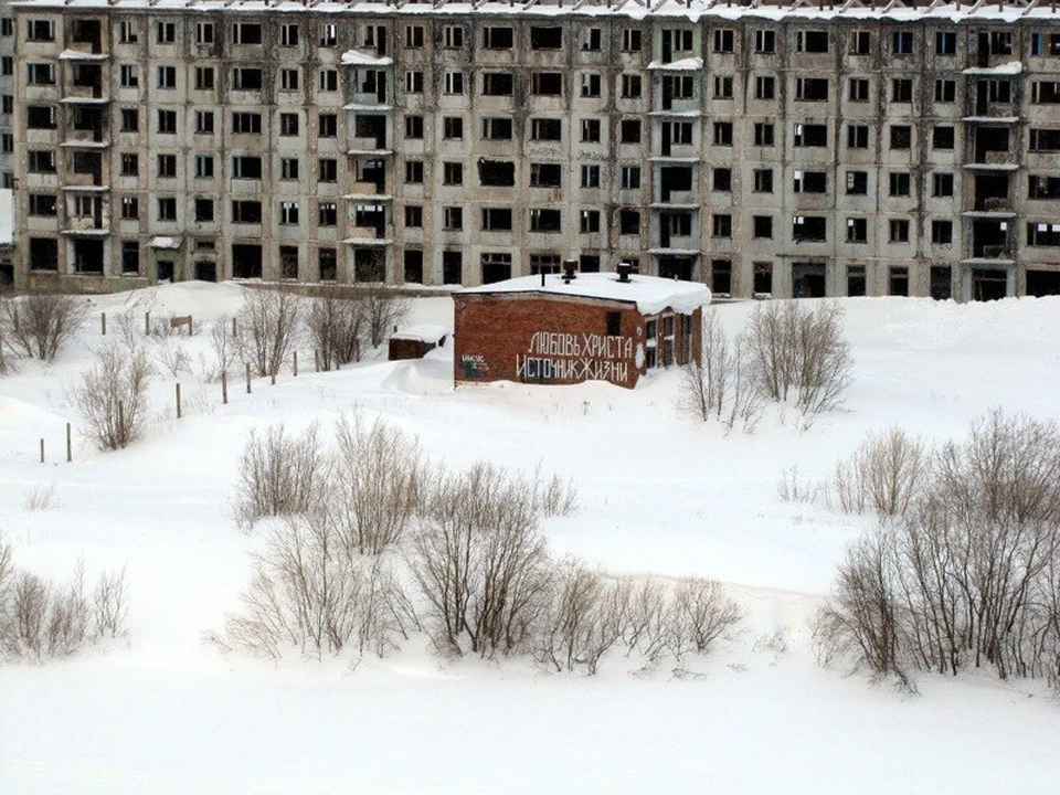 Брошенные дома в воркуте фото