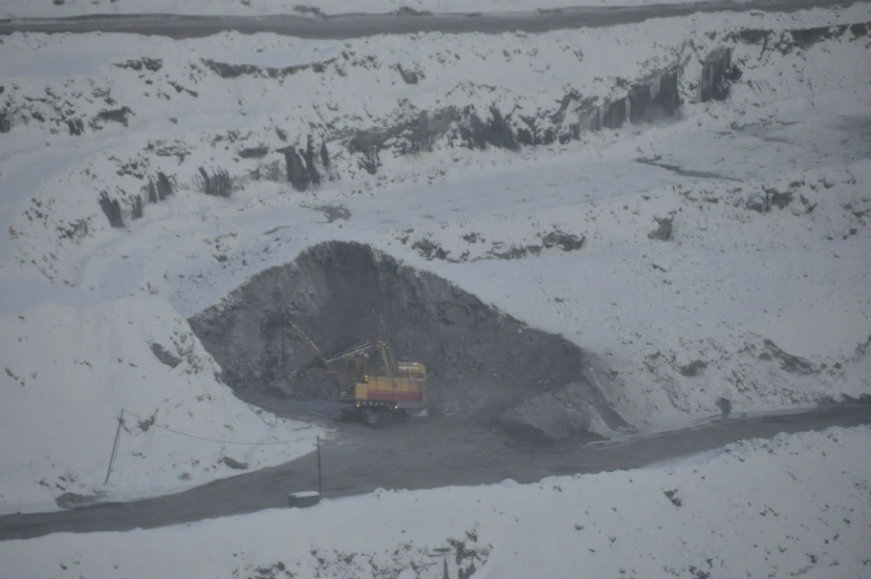 Пожар случился на руднике "Кировский".