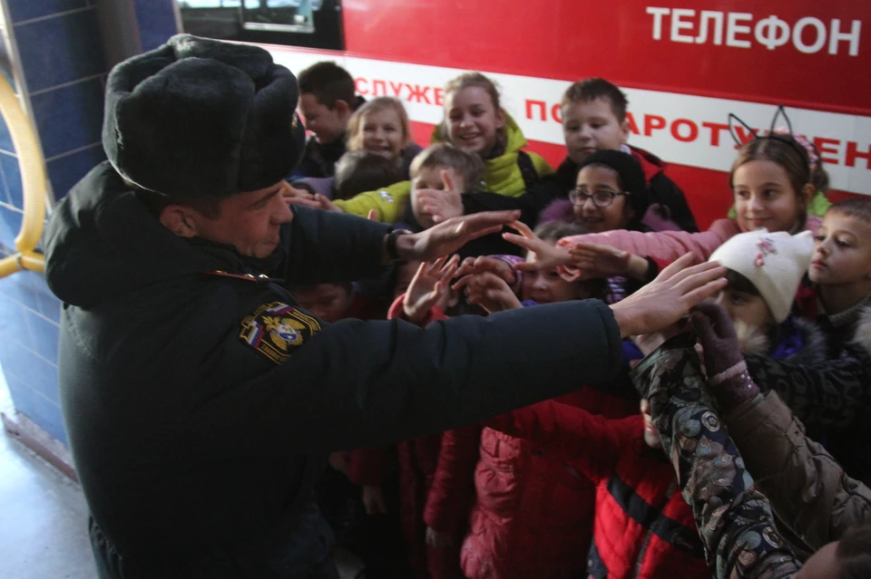 Хотим быть пожарными! Фото: 92.mchs.gov.ru