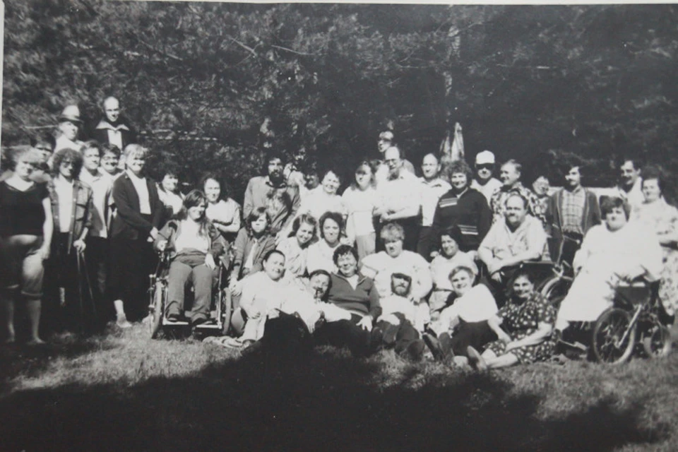 Организация появилась в 1990 году и на тот момент объединила 16 человек. Фото: из архива клуба "Надежда"