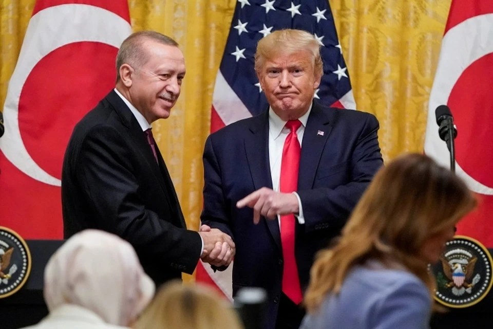 Президенты Турции и США – Реджеп Тайип Эрдоган и Дональд Трамп
