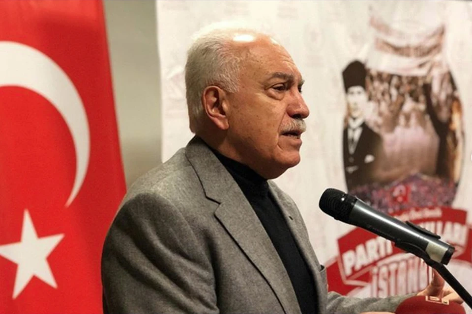 Лидер турецкой партии «Ватан» Догу Перинчек Фото: страница партии в инстаграм