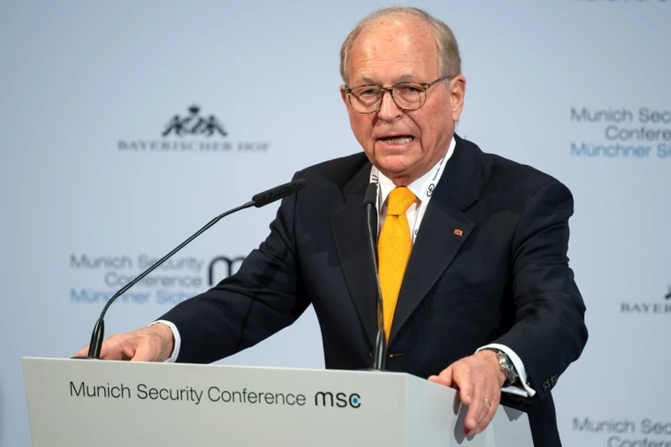 Председатель Мюнхенской конференции по безопасности Вольфганг Ишингер