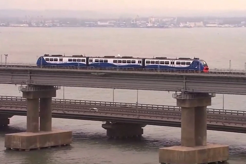 Из Анапы в Керчь теперь можно добраться на пригородном поезде по Крымскому мосту