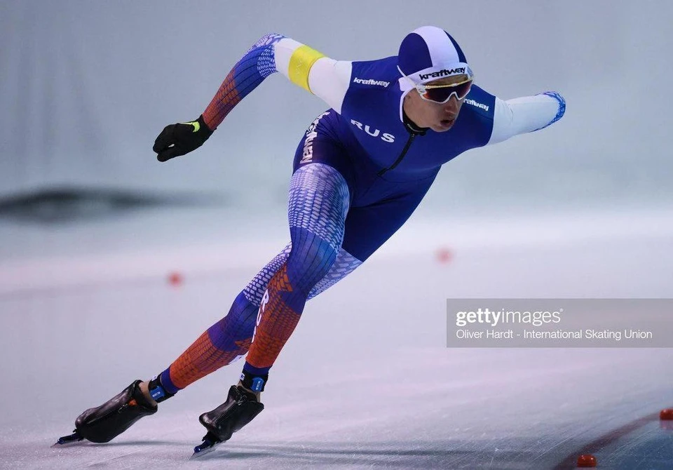 Степан Чистяков - победитель первенства мира. Фото: Международный союз конькобежцев.