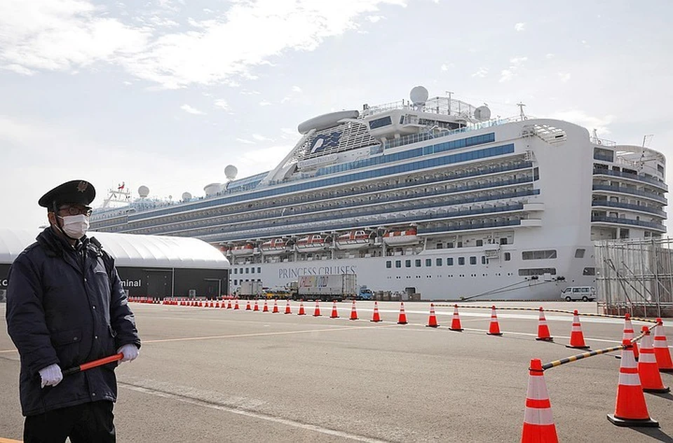 Все пассажиры и экипаж лайнера Diamond Princess покинули судно