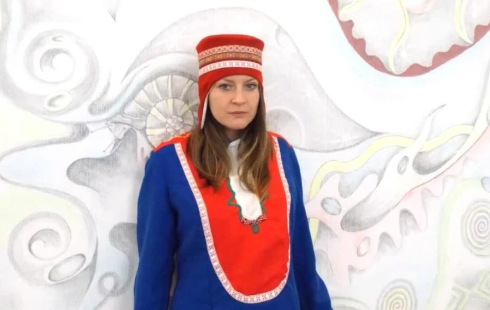 Для конкурса Надежда сшила летний и зимний комплекты саамской одежды. Фото: Пресс-служба УФСИН по Мурманской области