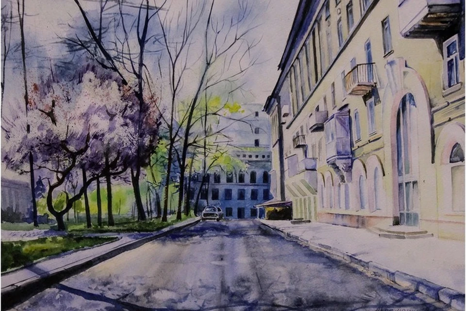 В Донецке открылась выставка живописи «Весна идёт». Фото: «Арт-Донбасс»