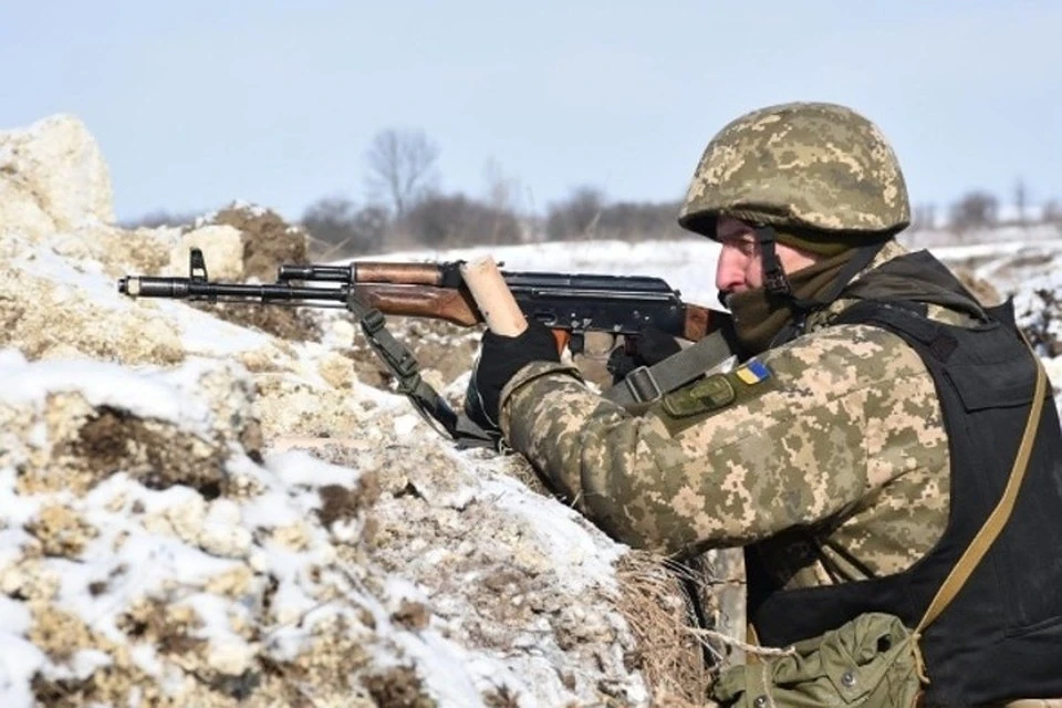 Украинские военные в ЛНР два раза за сутки нарушили «перемирие». Фото: Штаб «ООС»
