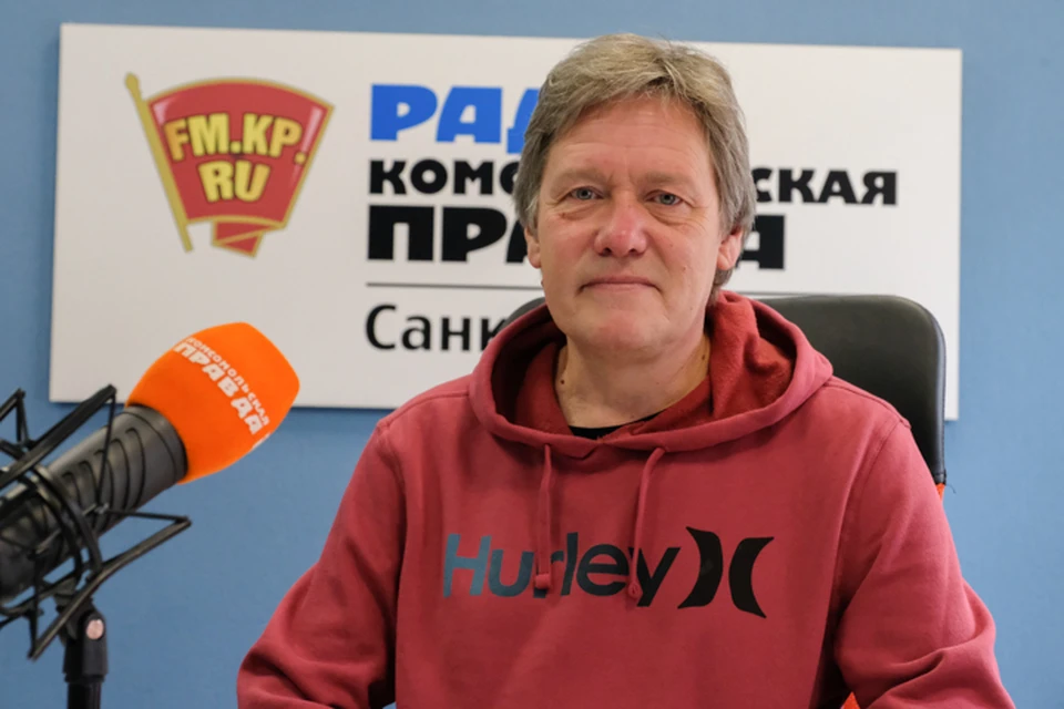 Сергей Балуев в студии радио «Комсомольская Правда в Петербурге», 92.0 FM