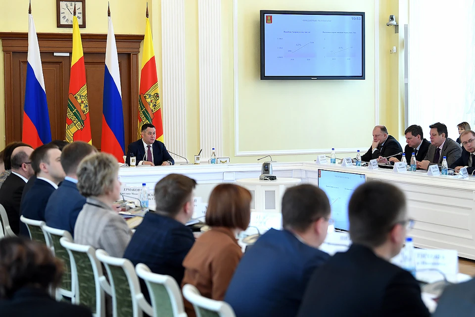 На заседании объявили, что площадь посевов льна-долгунца в регионе планируеся увеличить до 7,6 тыс. га. Фото: ПТО