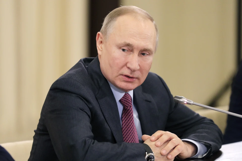 Президент России Владимир Путин. Фото Михаил Метцель/ТАСС