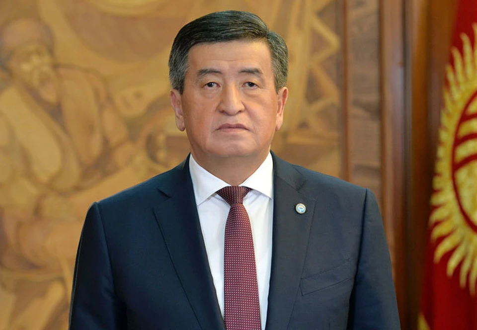 Президент выступил с обращением к кыргызстанцам.