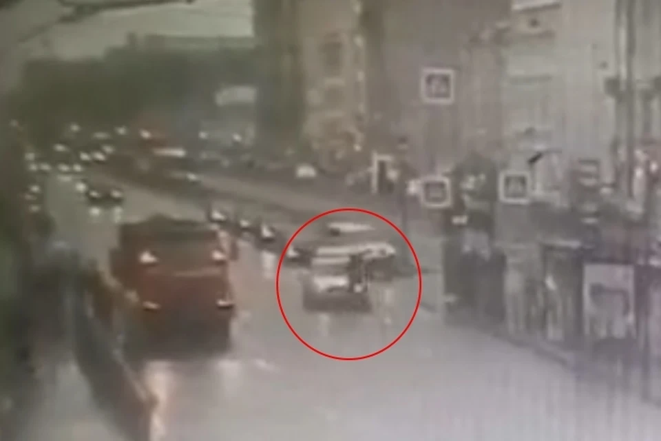 Мужчину сбили на "зебре" на Лиговском проспекте. Фото: отдел пропаганды УГИБДД по Петербургу и Ленобласти.