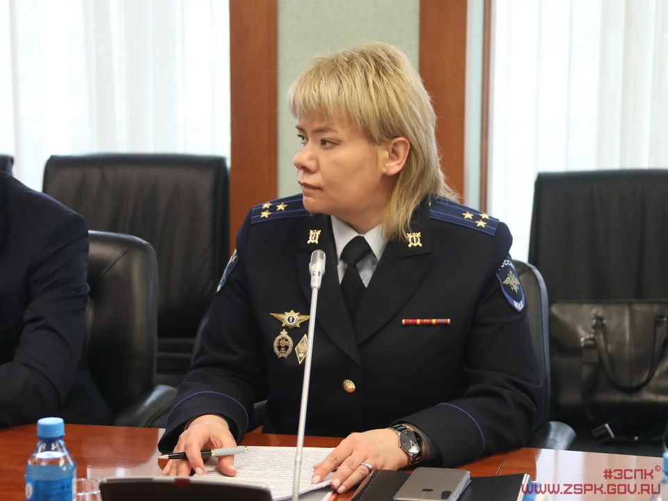 Врио начальника УМВД России по Приморскому краю Оксана Головащенко. Фото: сайт Законодательного Собрания Приморского края
