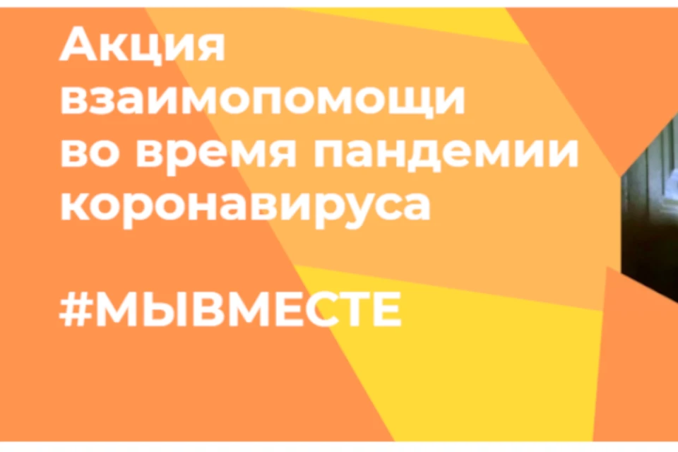 На данном портале каждый может предложить свою помощь, стать волонтёром и узнать полезные новости. Фото: мывместе2020.рф