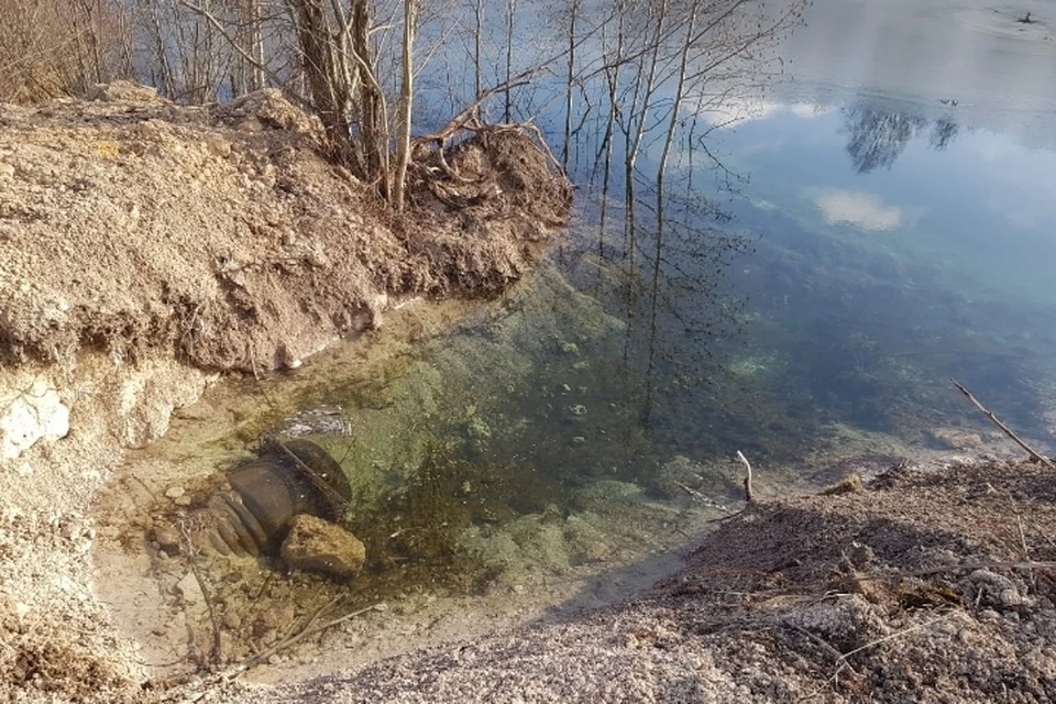 В Петергофе повредили водоподводящую систему. Фото: lenobl.sledcom.ru