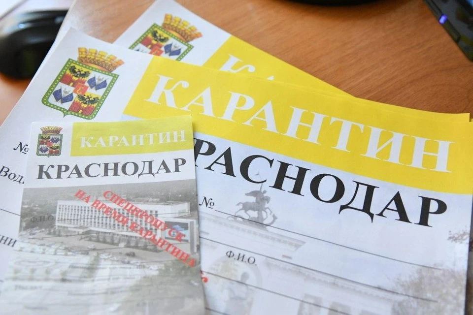 Желтый пропуск в Краснодаре Фото: krd.ru