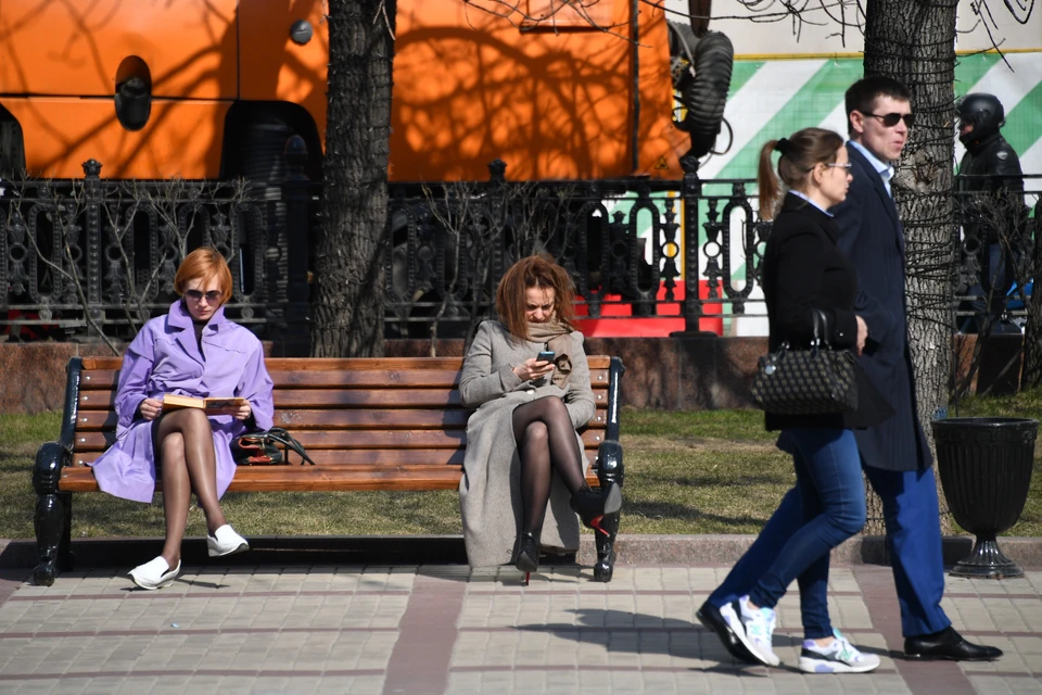 В столице тепло и преимущественно без осадков