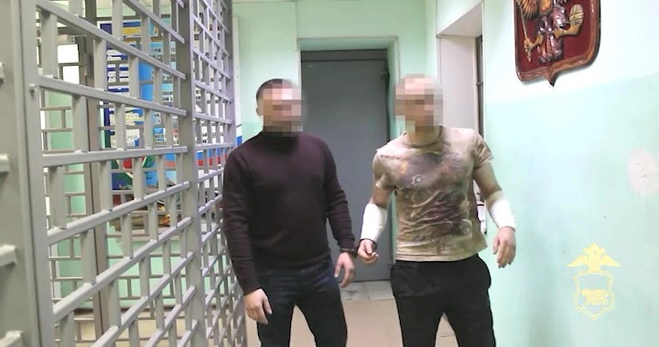 Во время задержания стрелок пытался покончить с собой. Фото: скриншот видео УМВД по Приморскому краю