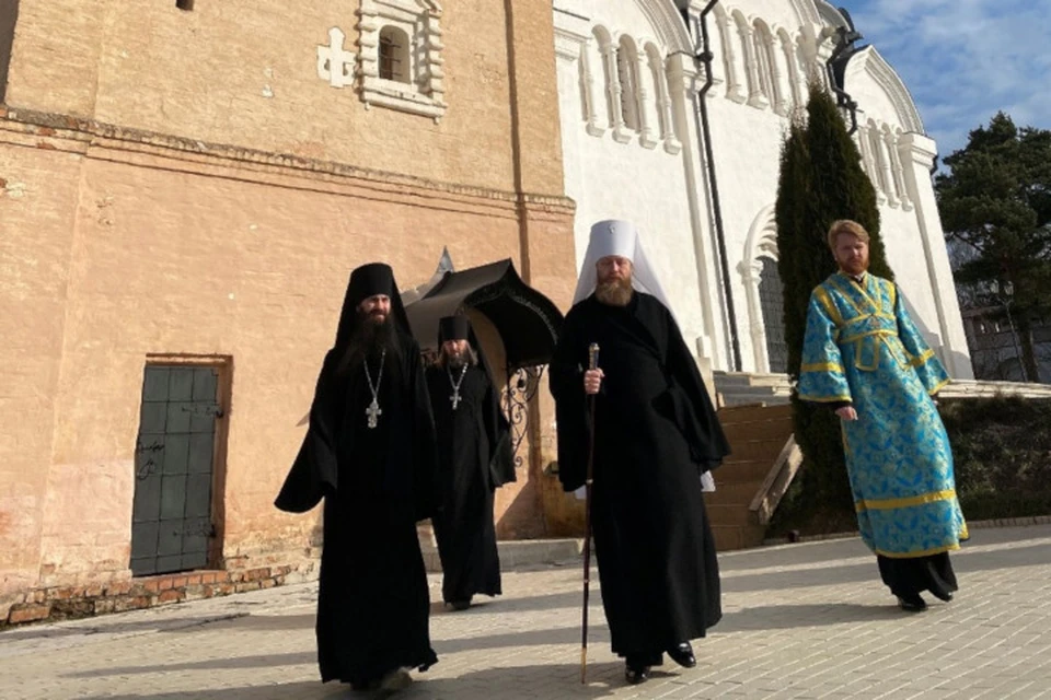Владыка Савва посетил в этот день Старицкий Успенский мужской монастырь. Фото: Отдел по взаимоотношениям Церкви с обществом и СМИ
