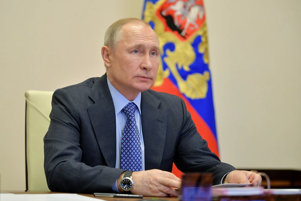 Президент России Владимир Путин 15 апреля проведёт совещание с членами российского правительства в режиме видеоконференции. Фото: Алексей Дружинин/ТАСС