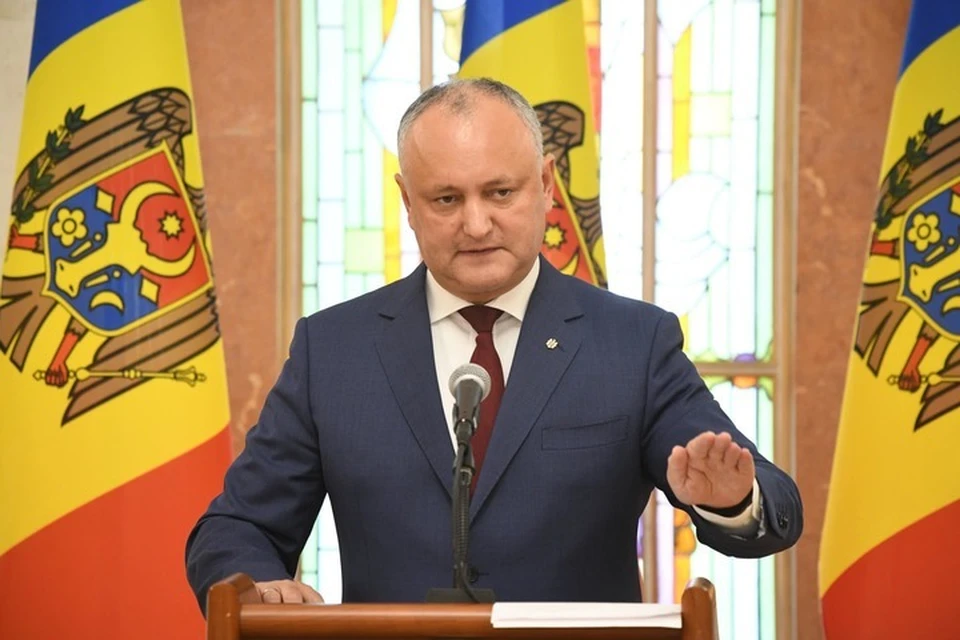 Президент Молдовы Игорь Додон обратился к гражданам.
