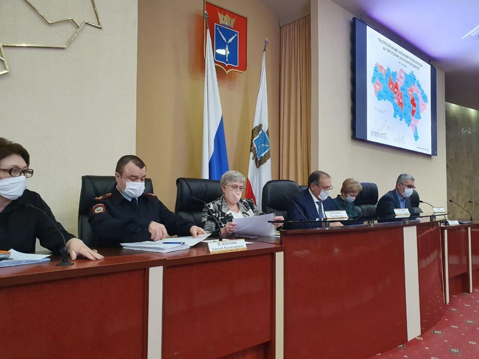 Брифинг по пропускам в Саратовской области