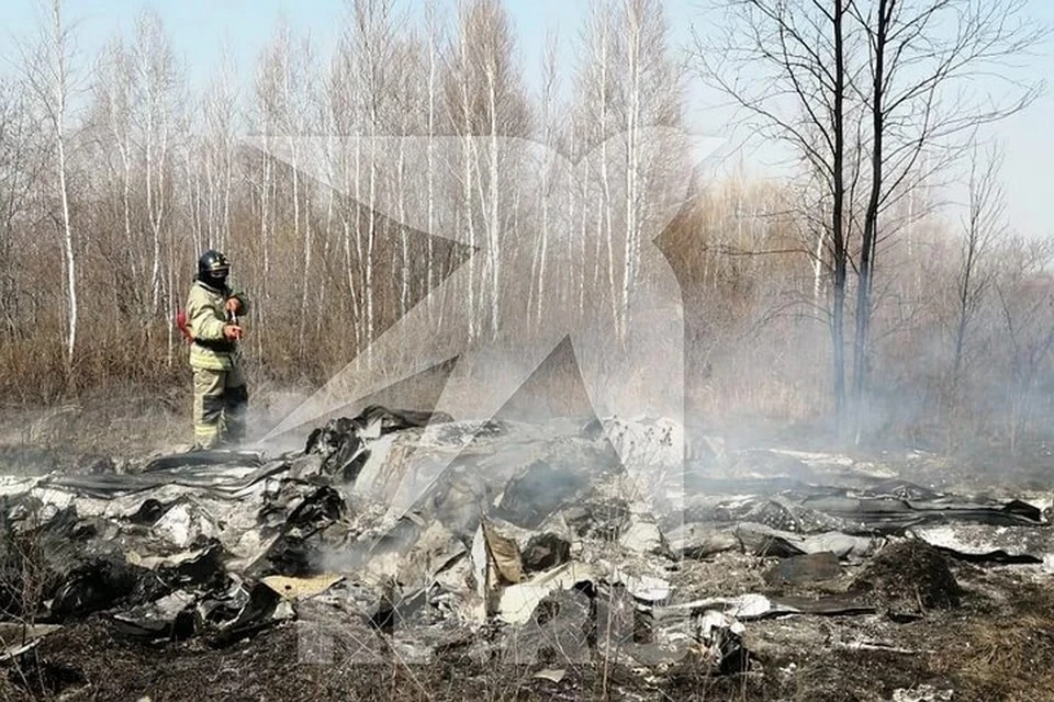 В 35 километрах от Хабаровска потерпел крушение легкомоторный самолет