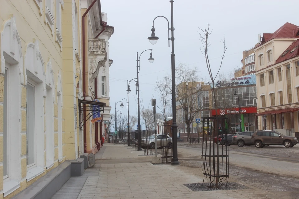 В конце марта улицы Сыктывкара были идеально пусты