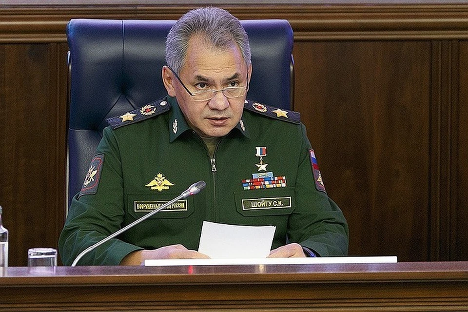Шойгу принял решение о досрочном завершении учебного года в вузах Минобороны. Фото: официальный сайт Министерства обороны РФ