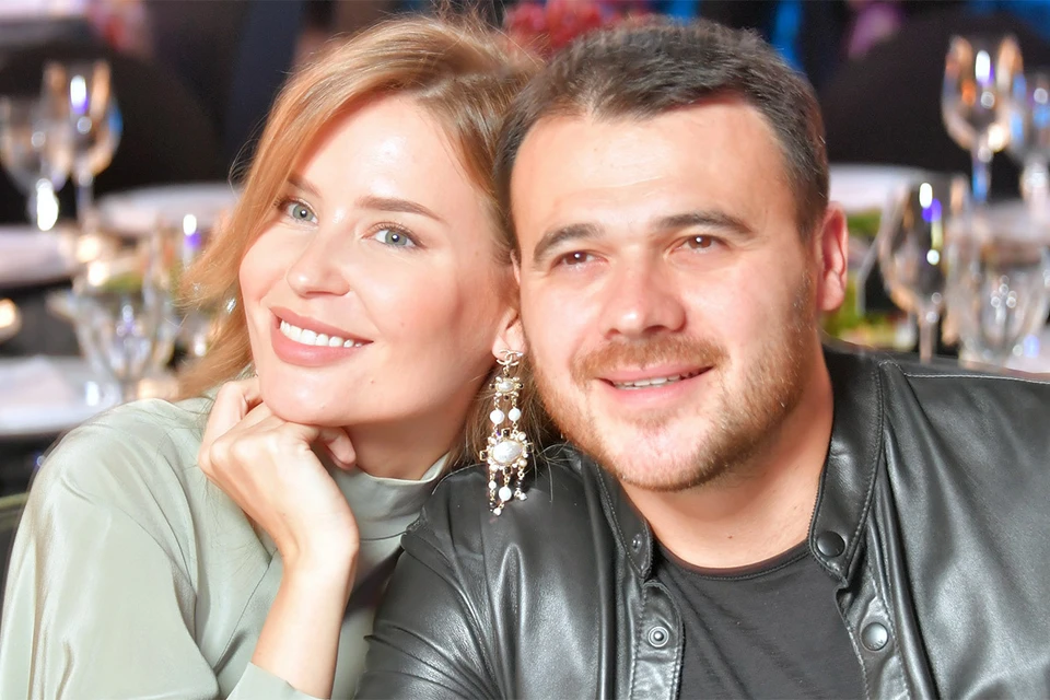 Эмин Агаларов с супругой Аленой в марте 2020 года.