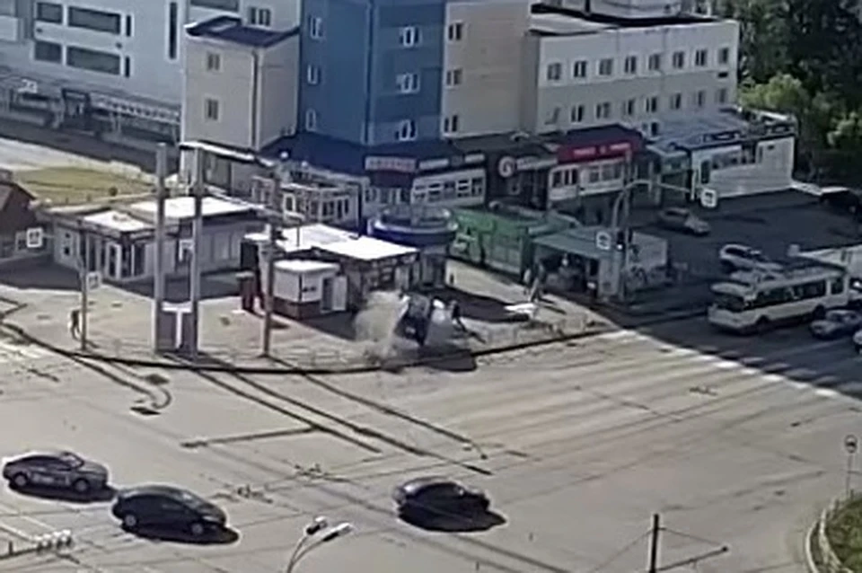 Фото: Запись с камеры наблюдения «Интерсвязи»