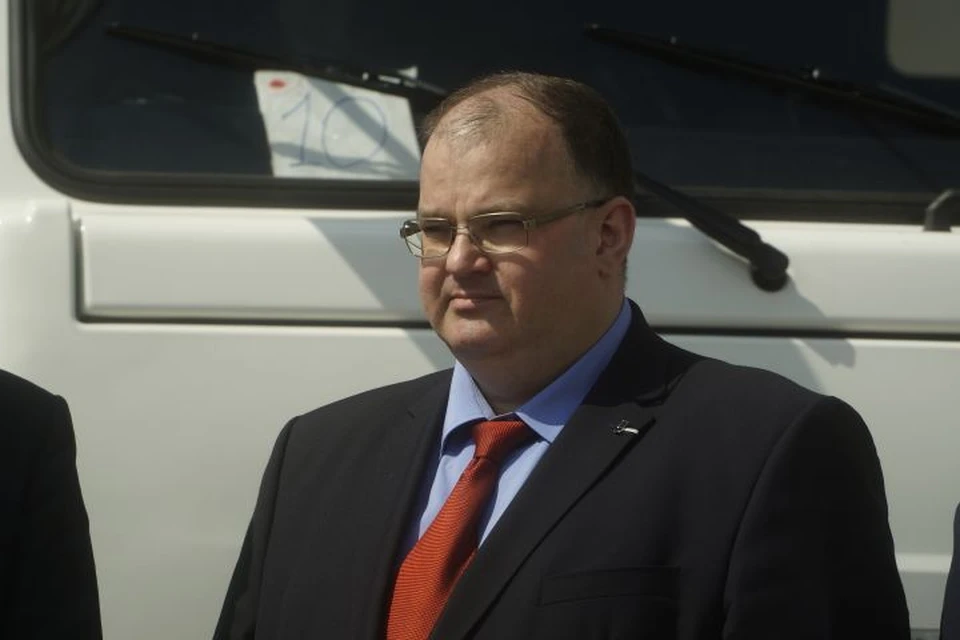Министр здравоохранения Свердловской области Андрей Цветков.