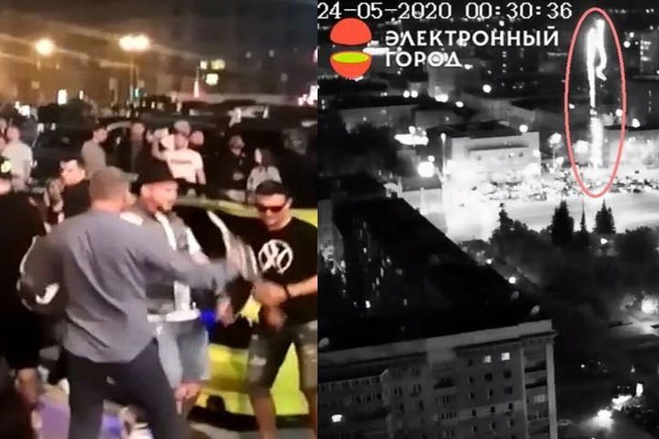 По словам жителей домов, расположенных на площади, уже ночью они услышали залпы салютов. Фото: Екатерина Владимирова
