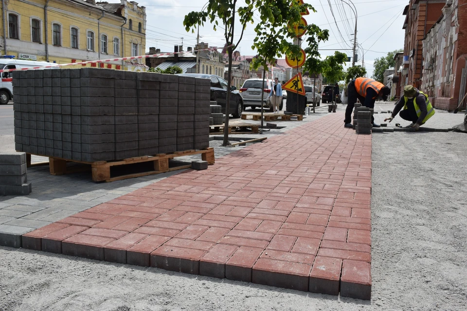 Ширина дорожек составит чуть больше полутора метров