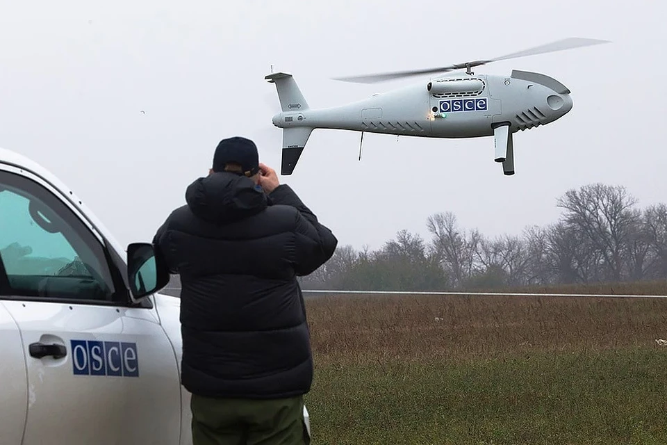 Украинские боевики в районе Светлодарска и Золотого препятствовали работе беспилотников ОБСЕ. Фото: Фейсбук
