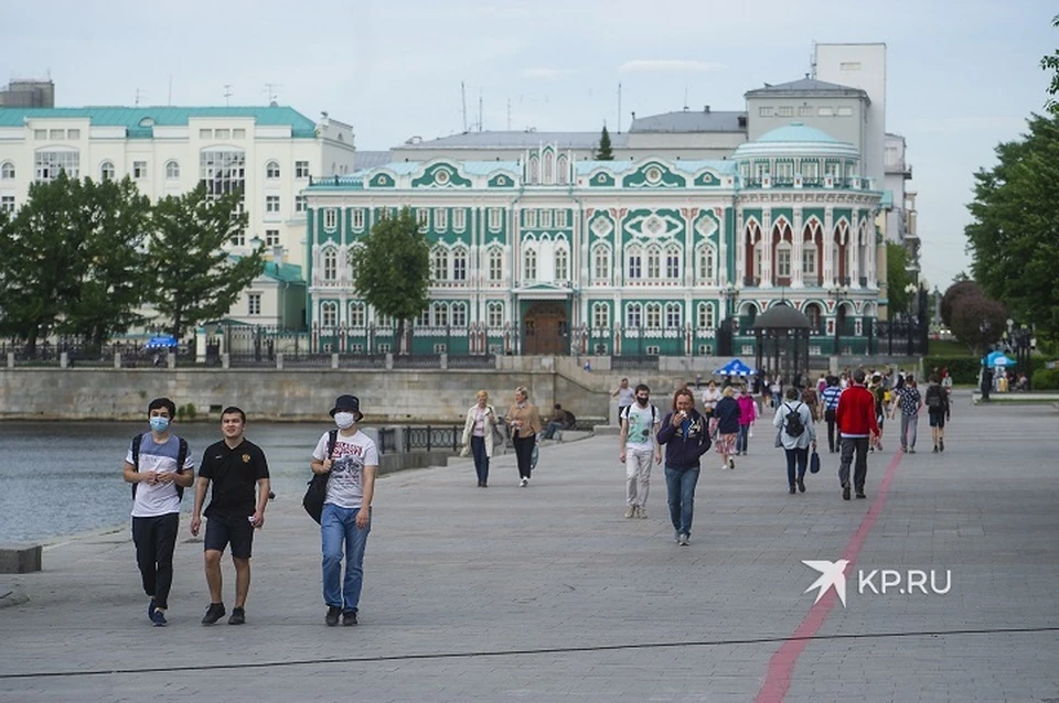 Жители Екатеринбурга свободно передвигаются по городу