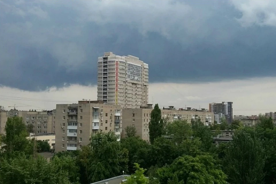В Ростове опять ожидается гроза