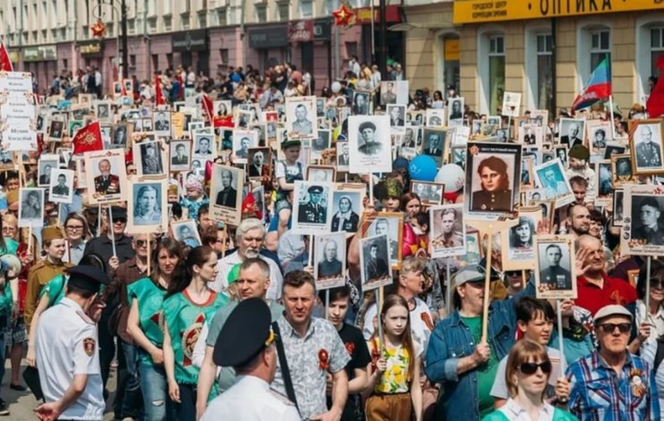 В Тюмени набирают волонтеров для сопровождения Бессмертного полка. Фото - пресс-служба администрации города Тюмени.