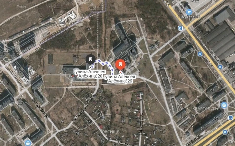 На данном участке дороги будут проводить плановые ремонтные работы на тепловых сетях