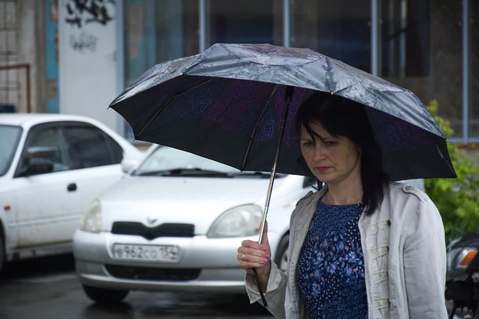 В город пришла непогода.