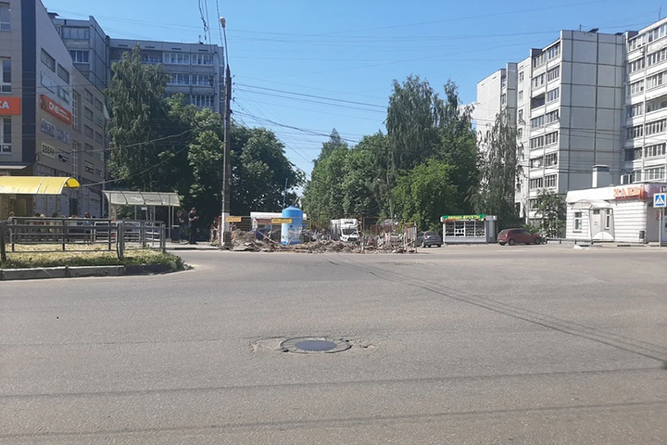 На улице Паши Савельевой продолжается ремонт коммунальных сетей Фото: ООО "Тверь Водоканал"