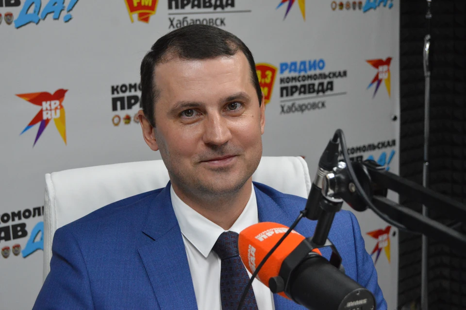 Сергей Зюбр, лидер фракции ЛДПР в Законодательной думе Хабаровского Края