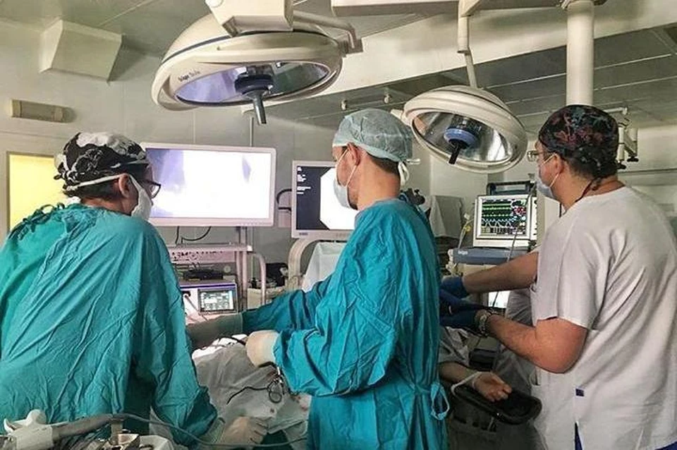 Во время операции. Фото РКБ Татарстана