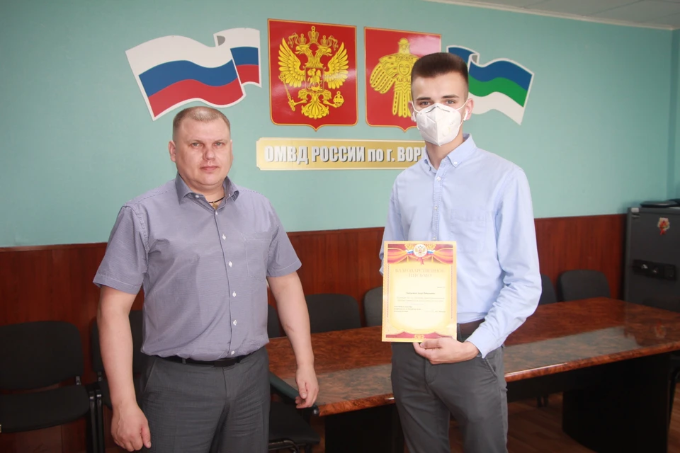 20 мая Захар Баранов помог автоинспекторам остановить 17-летнего гонщика за рулем ВАЗ-2106.