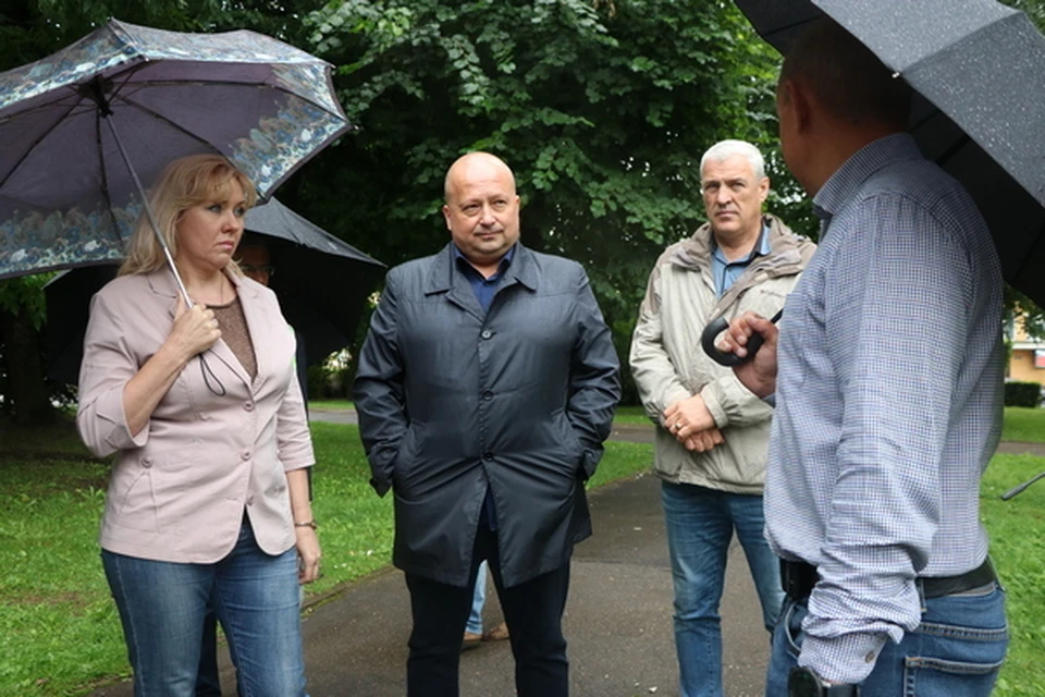 В Смоленске проверили объекты, которые в 2020 году будут отремонтированы в рамках программы «Комфортная городская среда». Фото: Андрей Смирнов.